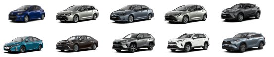 Toyota - Hybridní modely